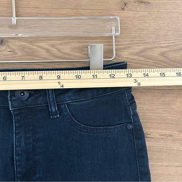 DL1961 No. 2 Trimtone Skinny Ankle Jeans Denim Pants High Rise Dark Blue Size 27 - Picture 5 of 14